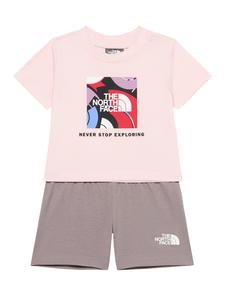 THE NORTH FACE Спортивный костюм 'BOX PLAY' в приглушенном розовом цвете