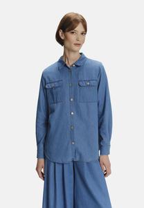 Блуза Greenpoint Button-down blouse, Blue Denim