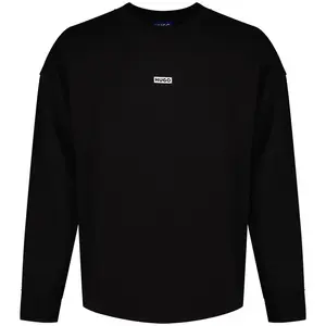 Толстовка HUGO Naviu 10257685 BLUE, черный