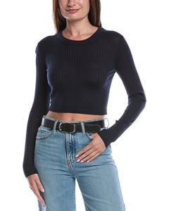 Шерстяной топ ALC Lina A.L.C., синий