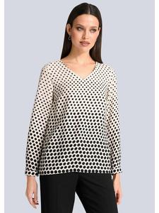 Alba Moda Слегка приталенная блузка цвета экрю