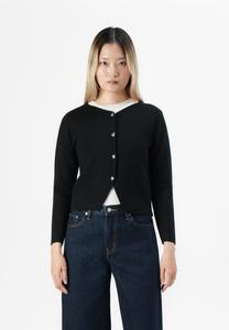 Кардиган ONLY ONLSCARLETT CARDIGAN, Black/Silver-Coloured/Black