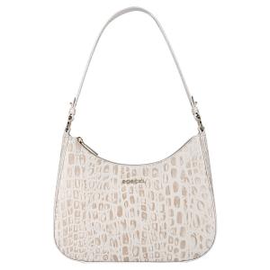 Сумка через плечо Roeckl CLEO SCHULTERTASCHE CROCO SMALL, Beige/Nude