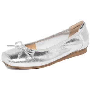 Повседневные однобортные туфли женские Reemoor, Silver