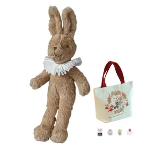 Dolls and bears dance Персиковый белый кролик милые креативные кроличьи куклы плюшевая кукла высота 32см/35см