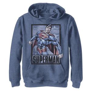 Детская толстовка с капюшоном superman action poster graphic fleece Licensed Character
