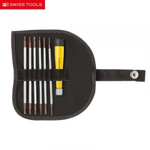 PB SWISSTOOLS Набор прецизионных отверток со сменным стержнем Swiss ESD Набор крестообразных отверток из 7 предметов PB 1113.ESD