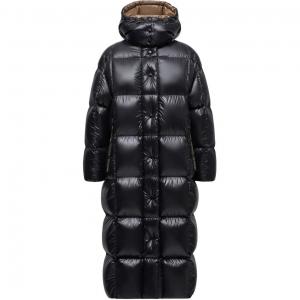 Moncler Женская длинная пуховая парка Парнаиба черная, Black