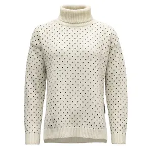 Свитер DEVOLD OF NORWAY Sørisen Wool High Neck, бежевый