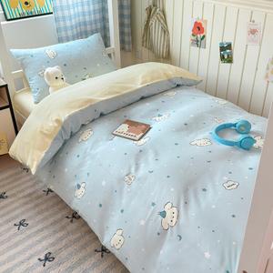 LUOLAI HOME Комплект постельного белья 1,5-спальный, 4 предмета, пододеяльник 180×220 см, Xingkonggou, ткань класса А, мягкая, гипоаллергенная, устойчивая к пиллингу