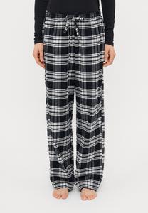 Пижамные брюки GAP Pyjama bottoms, Black/White /White