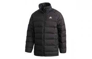 Пуховик мужской черный Adidas, черный