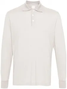 Рубашка поло из джерси с длинными рукавами Eleventy, нейтральный