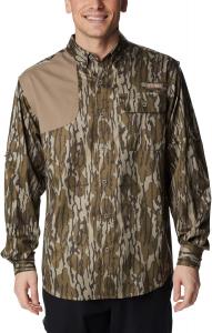 Columbia мужская рубашка Blood and Guts Shooting, Bottomland/Flax