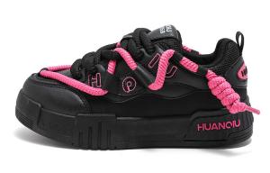 Кроссовки HUANQIU Chunky Sneakers Women's Low-top, черный