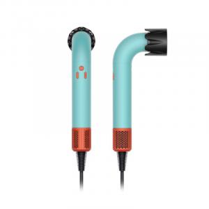 Высокоточный фен для укладки волос с высокой скоростью подачи холодного и горячего воздуха, для домашнего использования HD17 Dyson, бирюзовый