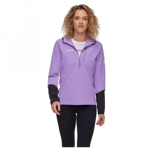 Толстовка Mammut Madris Light half zip, фиолетовый