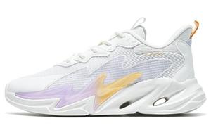 Женские туфли Lightning Lifestyle с низким верхом Sail белого/сиреневого цвета Xtep