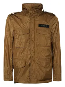 Полевая куртка с множеством карманов ASPESI, коричневый