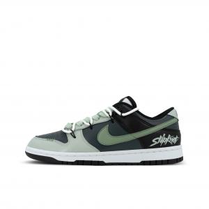Nike Кроссовки для скейтбординга Dunk Gorilla Jiedian XJDD Nightfall Olive Low top, унисекс, серо-зеленые