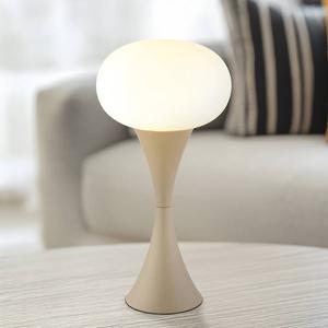 Настольная лампа Globo Lighting Lula, опаловое стекло / железо - 1 лампа - бежевый