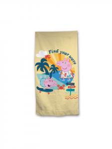 Пляжное полотенце, идеально подходящее для пляжа и бассейна, 70x140 см  Peppa Pig