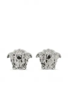 Серьги с декором Medusa VERSACE, серебряный