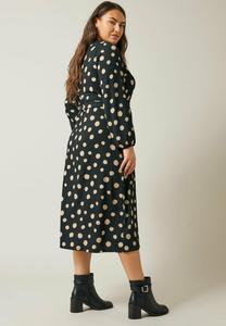 Повседневное платье SPOT SPLIT FRONT Evans, черный