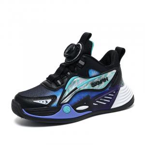 Нескользящие, амортизирующие, износостойкие, упругие, дышащие беговые кроссовки для детей Binary, sx15329 vibrant фиолетовый черный[breathable mesh]