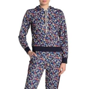 Цветочная толстовка с капюшоном в разноцветном цвете rag & bone, мультиколор