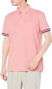 Рубашка-поло Montblanc (унисекс, короткий рукав) 72-472 (розовая), размер LL, медицинская униформа Sumisho, розовая, размер XL