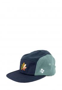 Бейсболка Bavarian Caps KASTANIENLAUB 5-PANEL, Blau/Grün/Blue