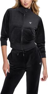 GUESS женский худи на молнии, Jet Black