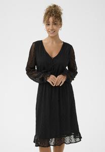 Платье Cream CRDANIKA LS LACE DRESS, Pitch Black/Black