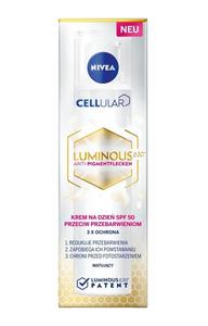 Nivea Cellular Luminous SPF50 дневной крем для лица, 40 ml