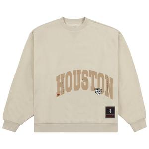 Толстовка Cactus Jack By Travis Scott Cactus Jack by Travis Scott x Mitchell & Ness University Of Houston Crewneck, бежевый