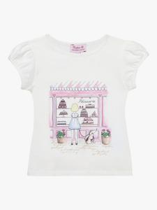 Детская футболка Patisserie Trotters, White