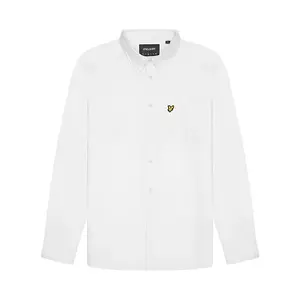 Рубашка Lyle & Scott Plain Oxford, белый