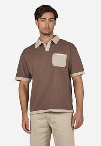 Рубашка поло BASSO Pegador, цвет Washed Cozy Brown