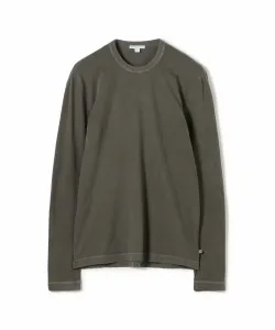 Футболка с длинным рукавом из хлопкового трикотажа MLJ3351