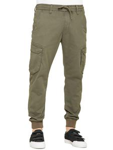 Повседневные брюки REELL Reflex Rib Cargo Hose Long, olive