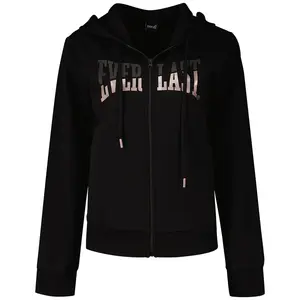 Толстовка Everlast Felpa strechetch full zip, черный