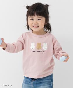 Футболка с длинными рукавами "Миффи" Miffy, цвет C Sagara/Smoke Pink