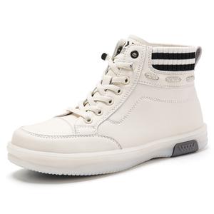 Reivantix Женские повседневные туфли Reivanti High-Top бежево-черного цвета