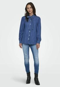 Блузка на пуговицах ONLAKIRA ONLY, синий деним