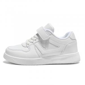 Износостойкие противоскользящие детские скейтерские кроссовки Kids' Bull charm, белый