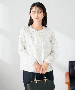 Блузка с бантом и подвеской в виде планки Avv, цвет Print