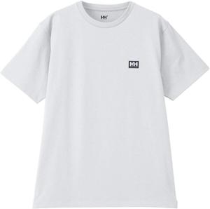 Футболка HELLY HANSEN, сшитая вручную, короткий рукав, небольшой логотип, быстросохнущая, защита от УФ-излучения, унисекс, HH62418, белый