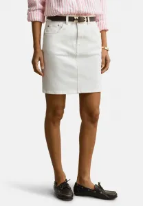Короткая джинсовая юбка Gant, Eggshell