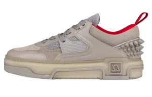 Кожаные кроссовки Astroloubi Christian Louboutin, Бежевый